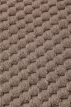 Alfombra baño rizo algodón bambú 50x70cm.