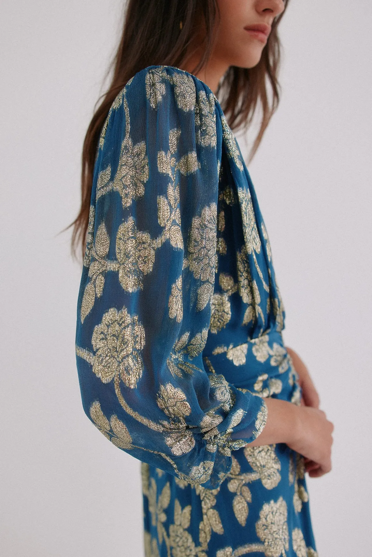 Amanda. Vestido jacquard