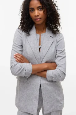 Americana abierta con solapa