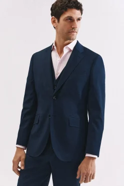 Americana azul slim fit