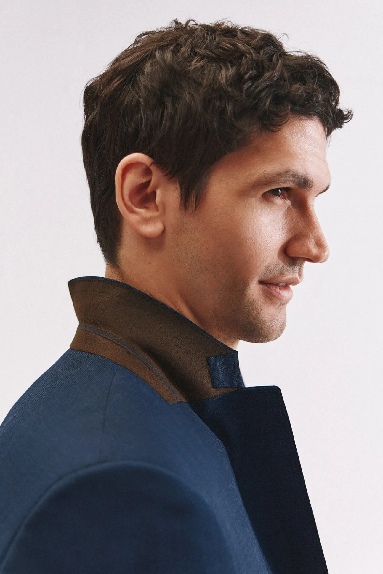 Americana azul slim fit