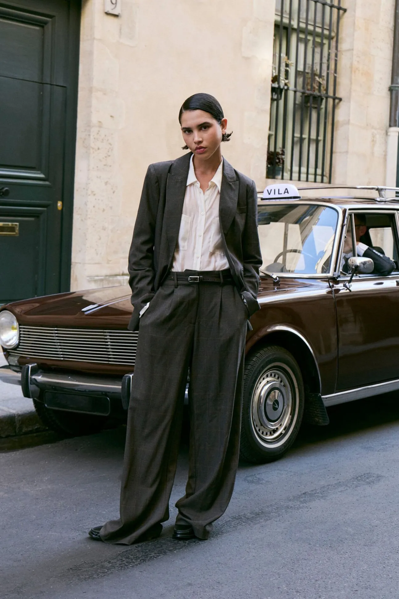 Americana blazer de cuadros