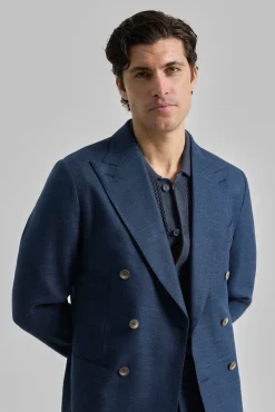 Americana cruzada efecto lino