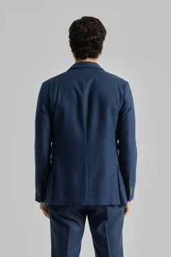 Americana cruzada efecto lino