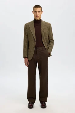 Americana de lana regular fit