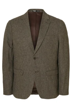 Americana de lana slim fit