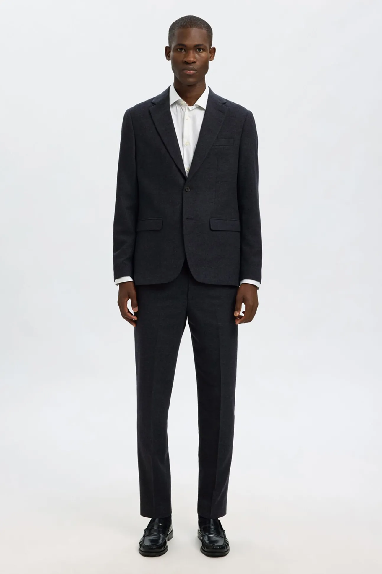 Americana de lana slim fit