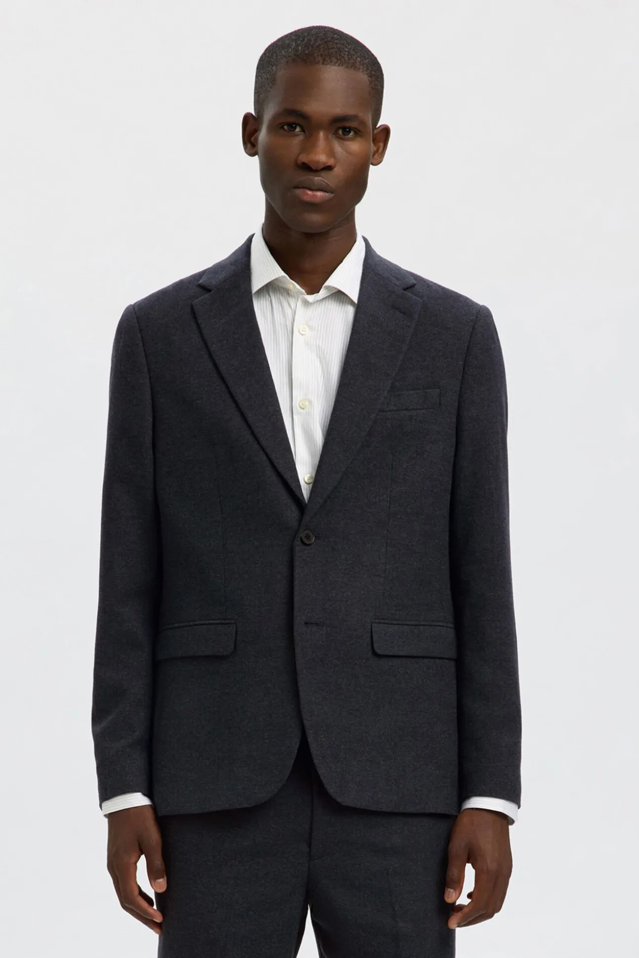 Americana de lana slim fit