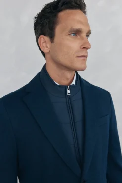 Americana de punto básica vistas desmontables