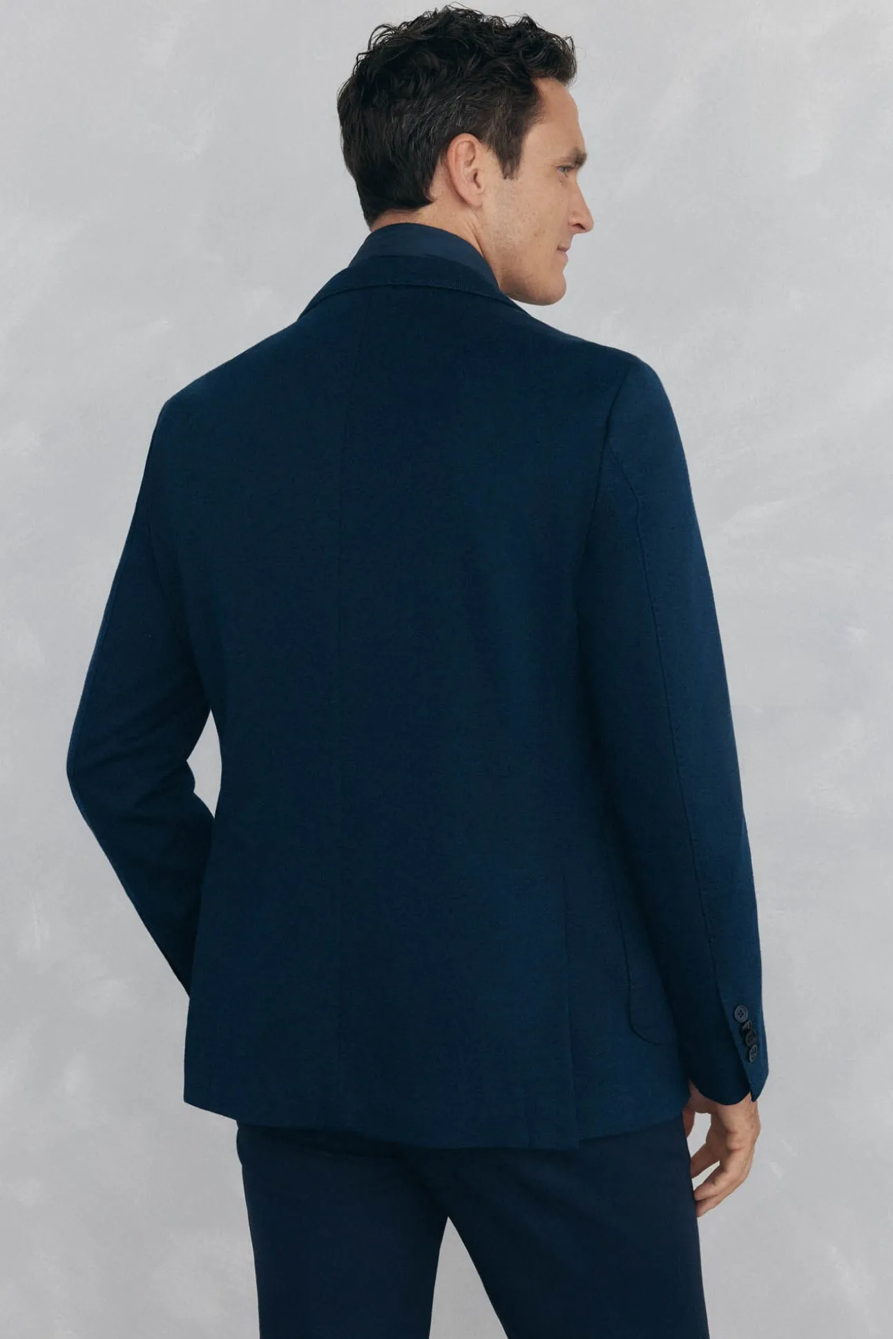 Americana de punto básica vistas desmontables