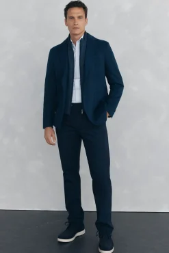 Americana de punto básica vistas desmontables