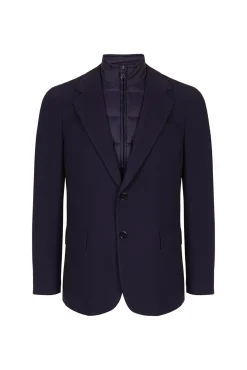 Americana de punto básica vistas desmontables