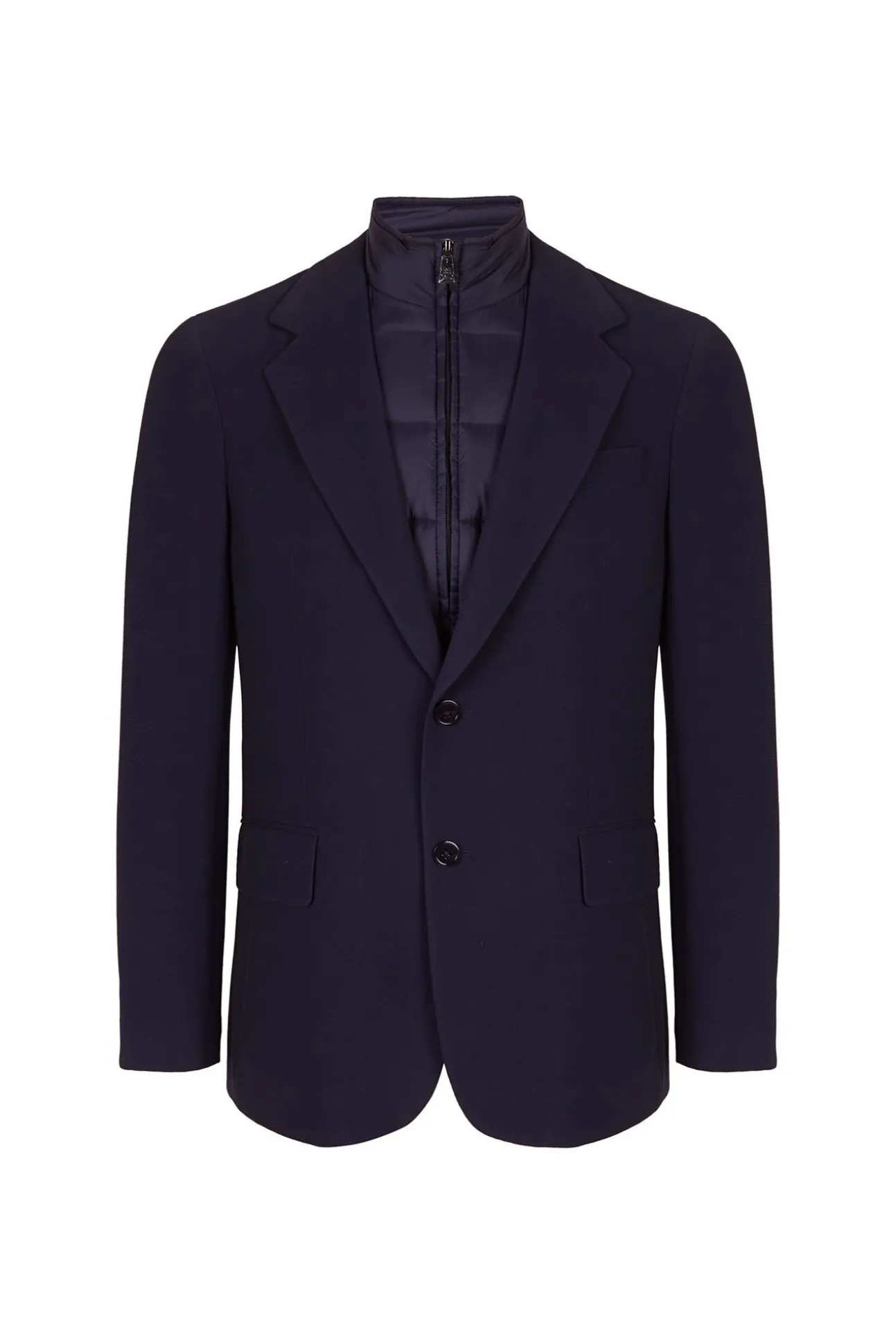 Americana de punto básica vistas desmontables