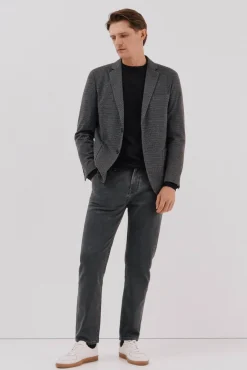 Americana de punto pata de gallo