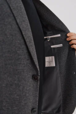 Americana de punto pata de gallo