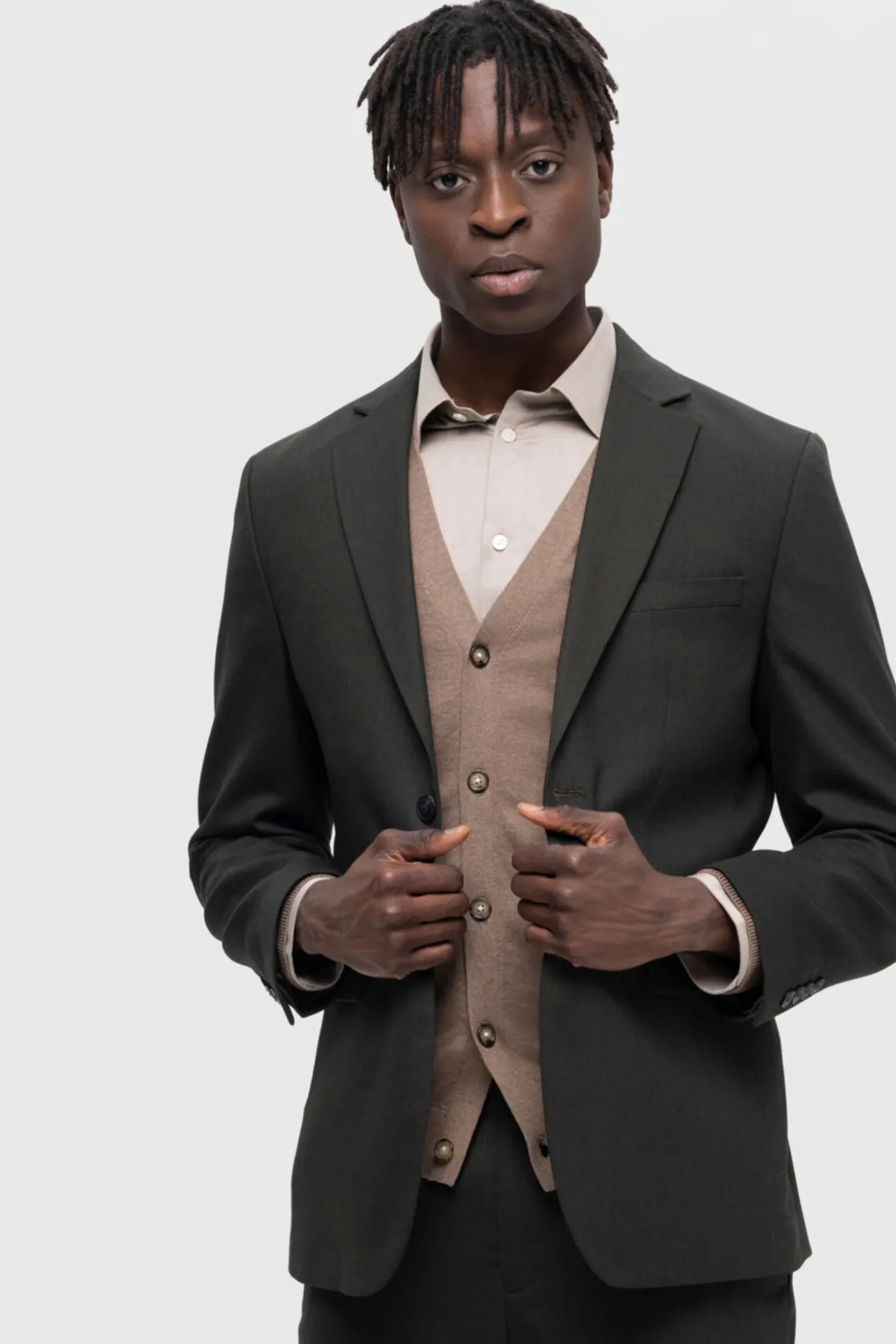 Americana de traje Slim Fit