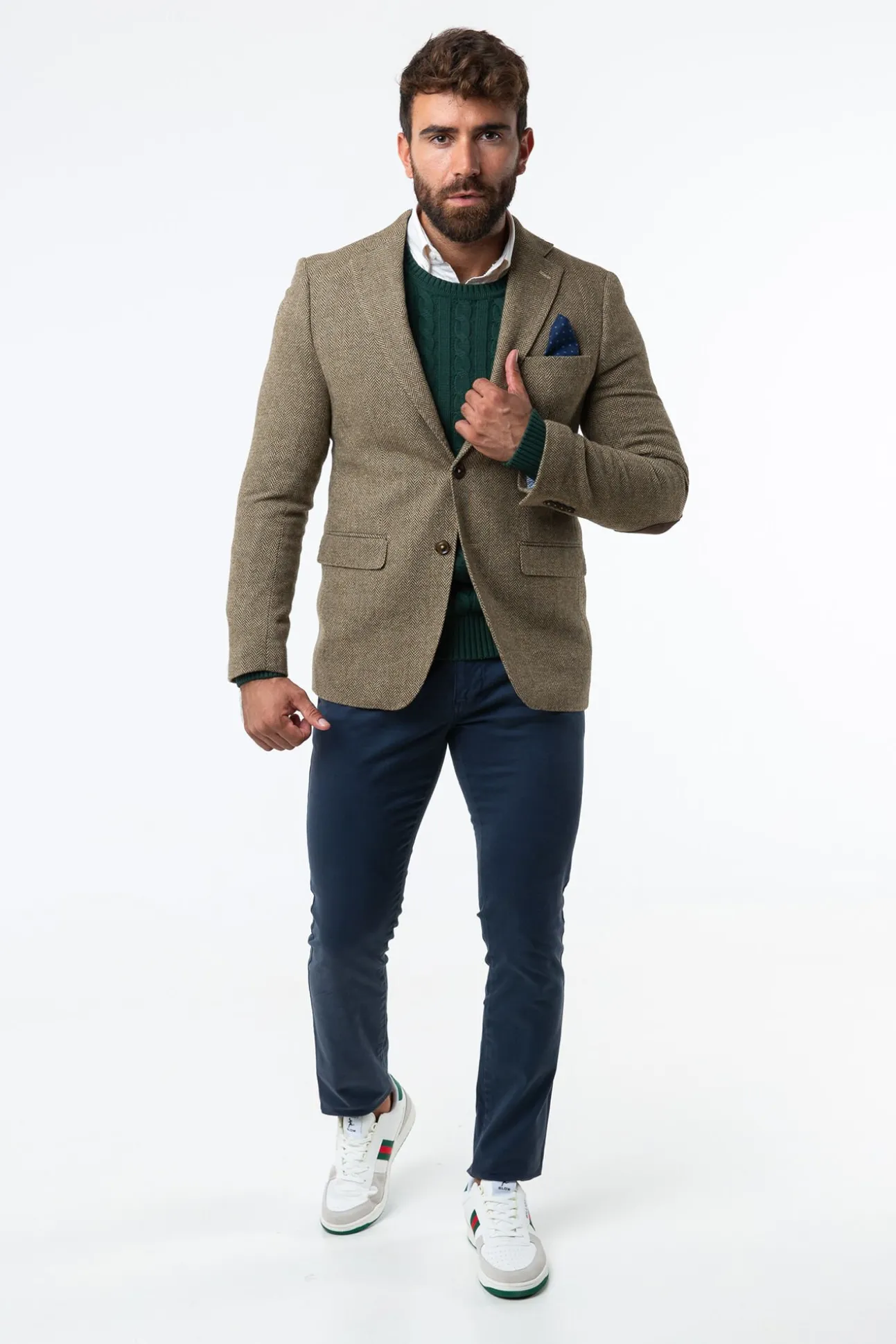 Americana Espiga Lana