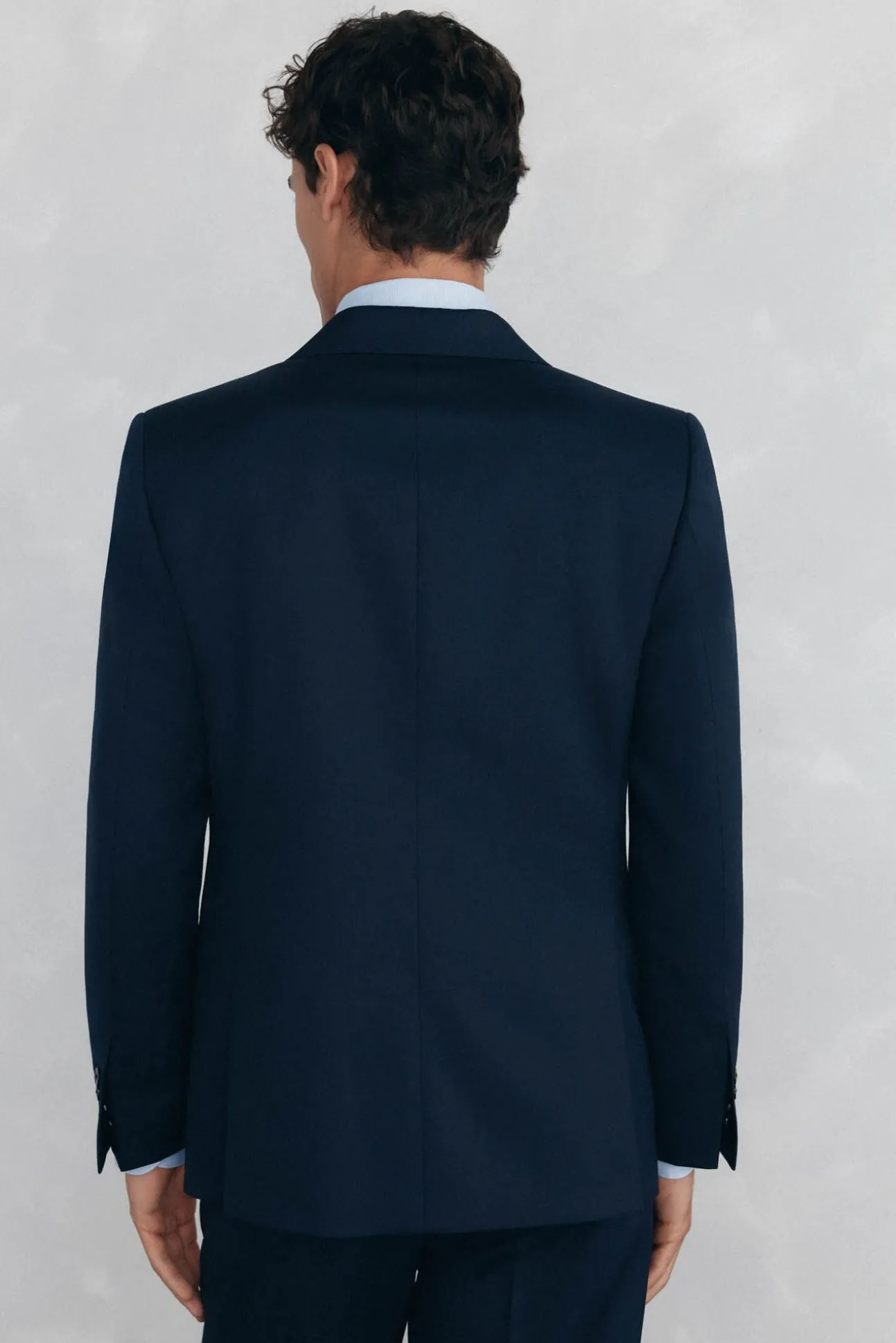 Americana estructura blue back tailored fit