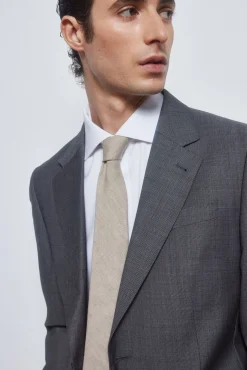 Americana gris bi-stretch slim