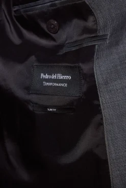 Americana gris bi-stretch slim