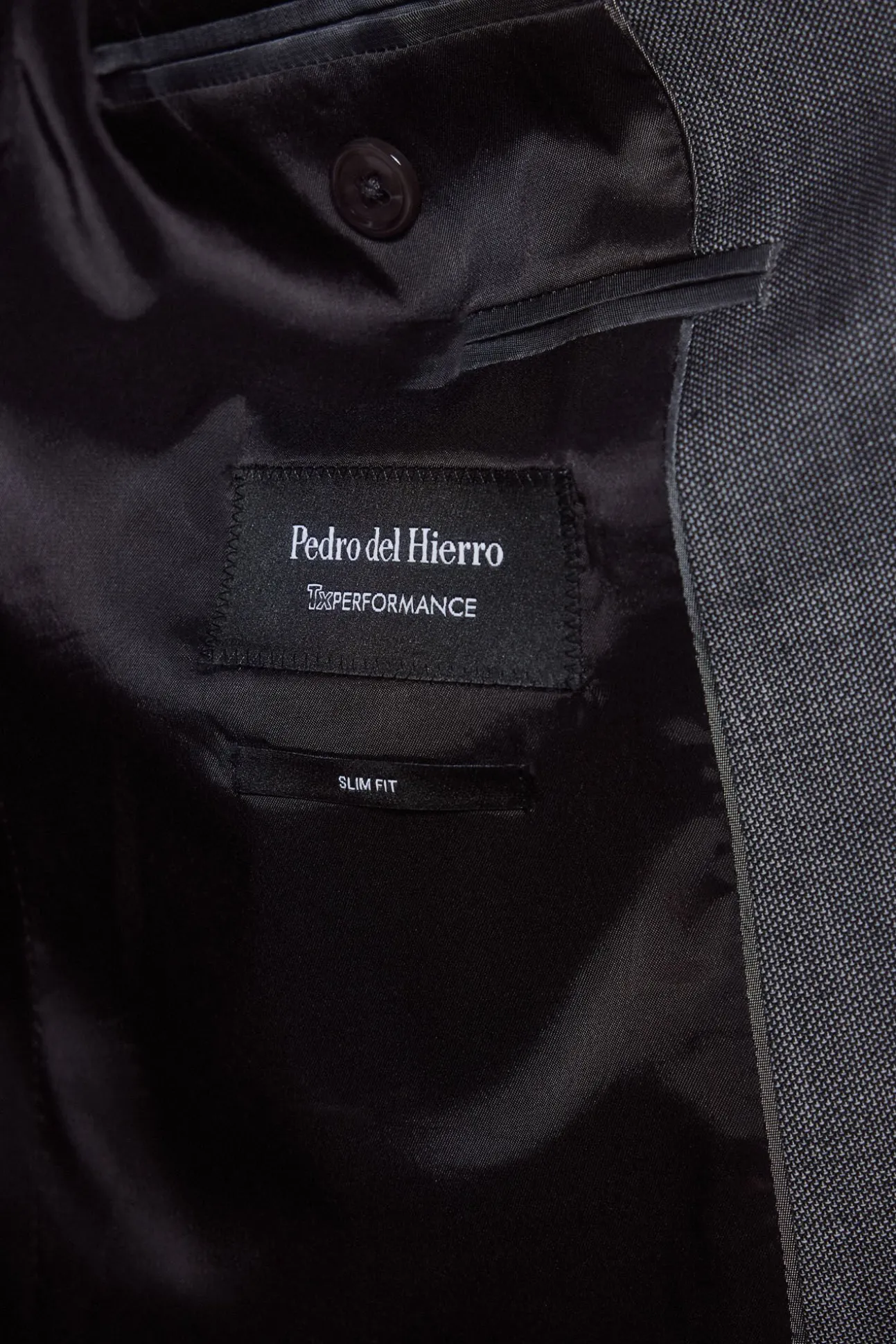 Americana gris bi-stretch slim