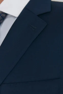 Americana lisa tailored bi-stretch