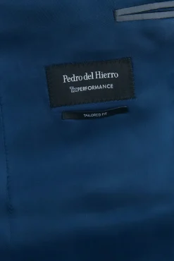 Americana lisa tailored bi-stretch