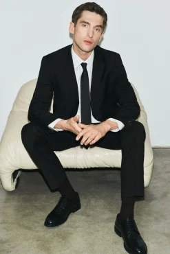 Americana marino slim fit