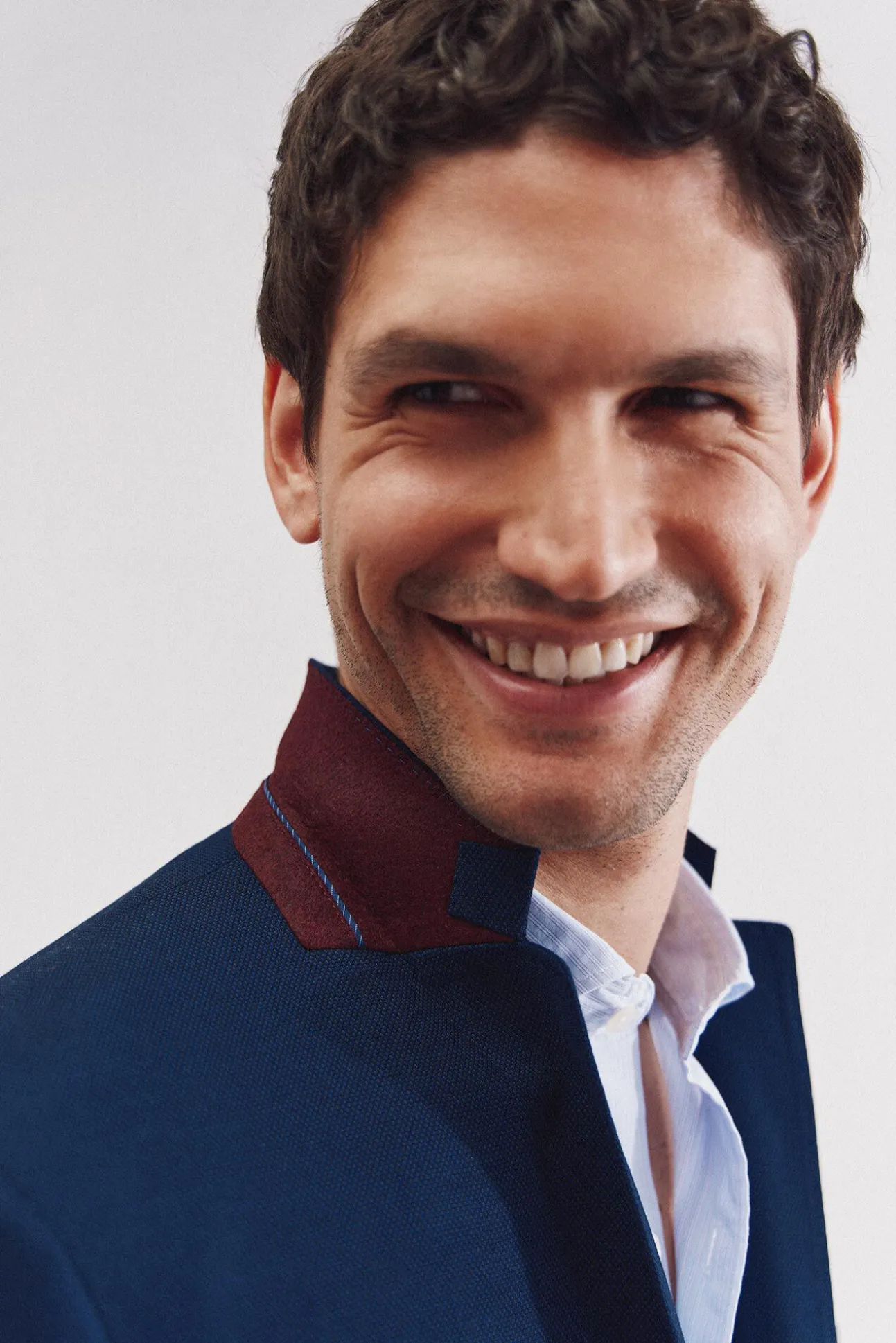 Americana ojo de perdiz azul serie XXI