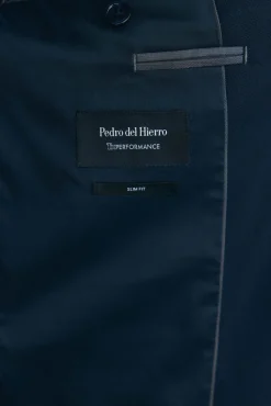 Americana ojo de perdiz bi-stretch slim fit