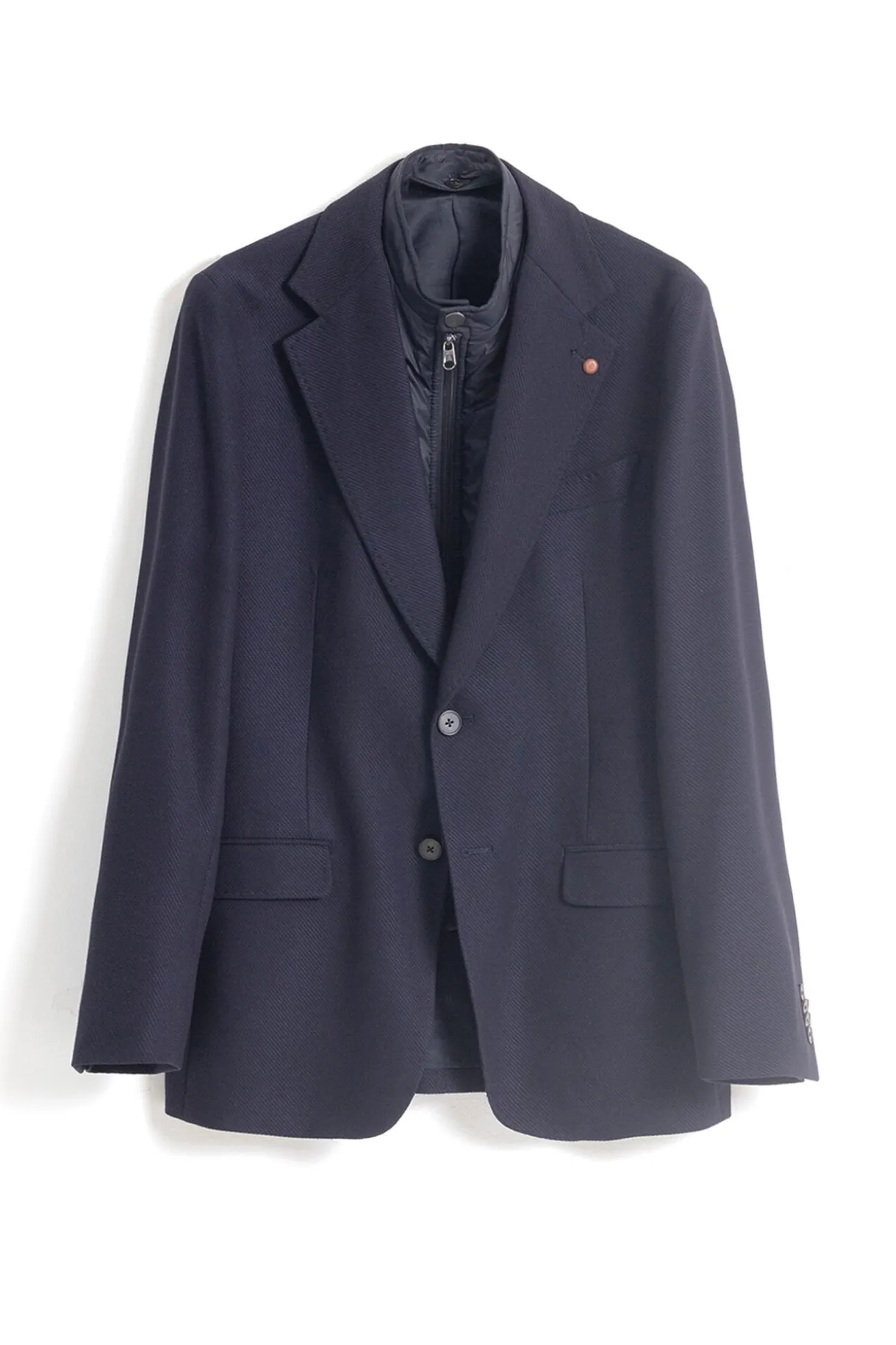 Americana slim cuello desmontable