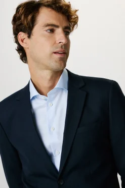 Americana Slim Fit con lana