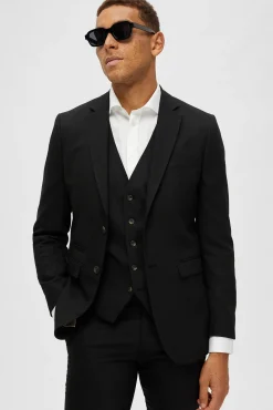 Americana Slim Fit con lana