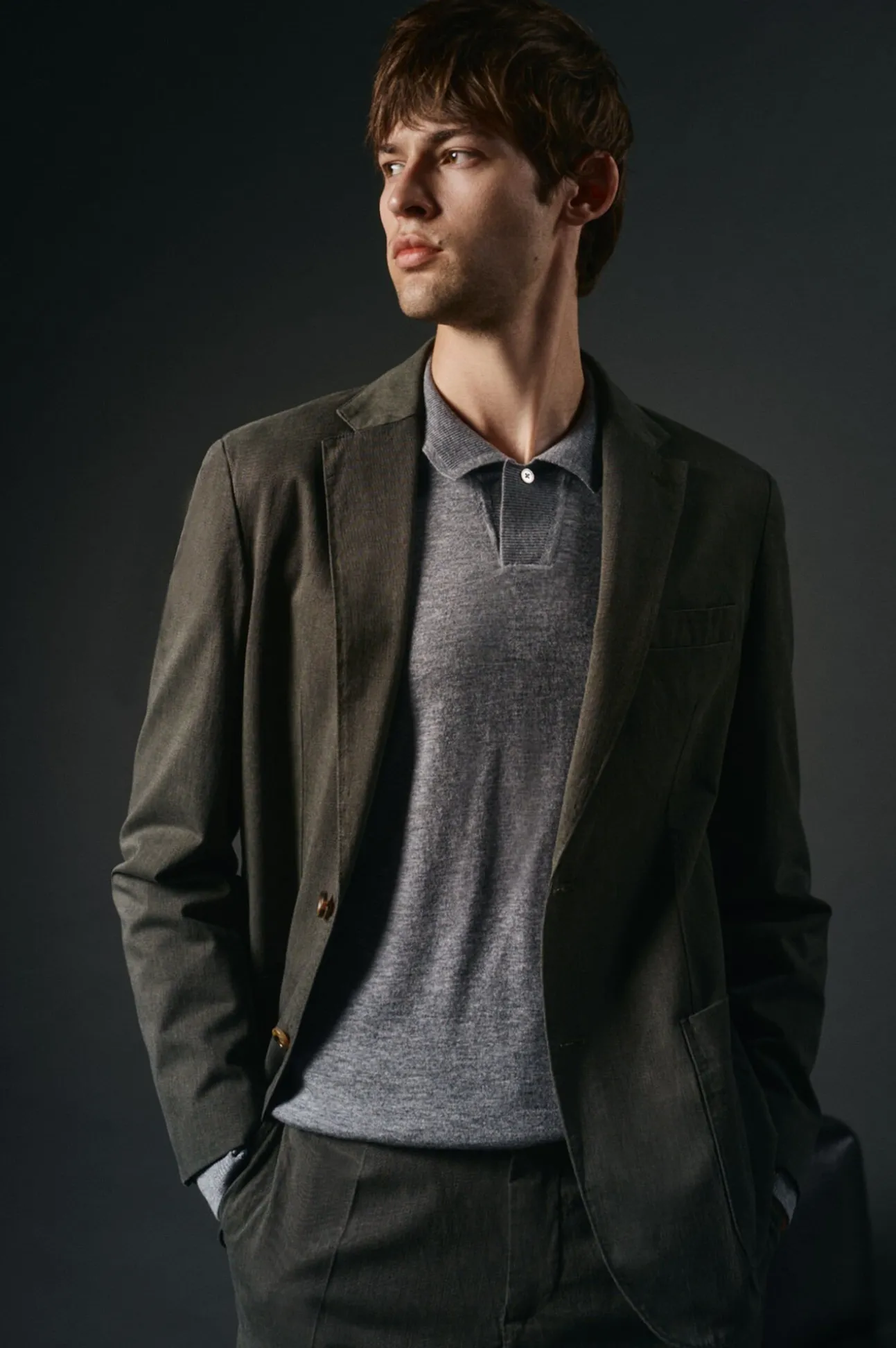 Americana traje algodón coordinado