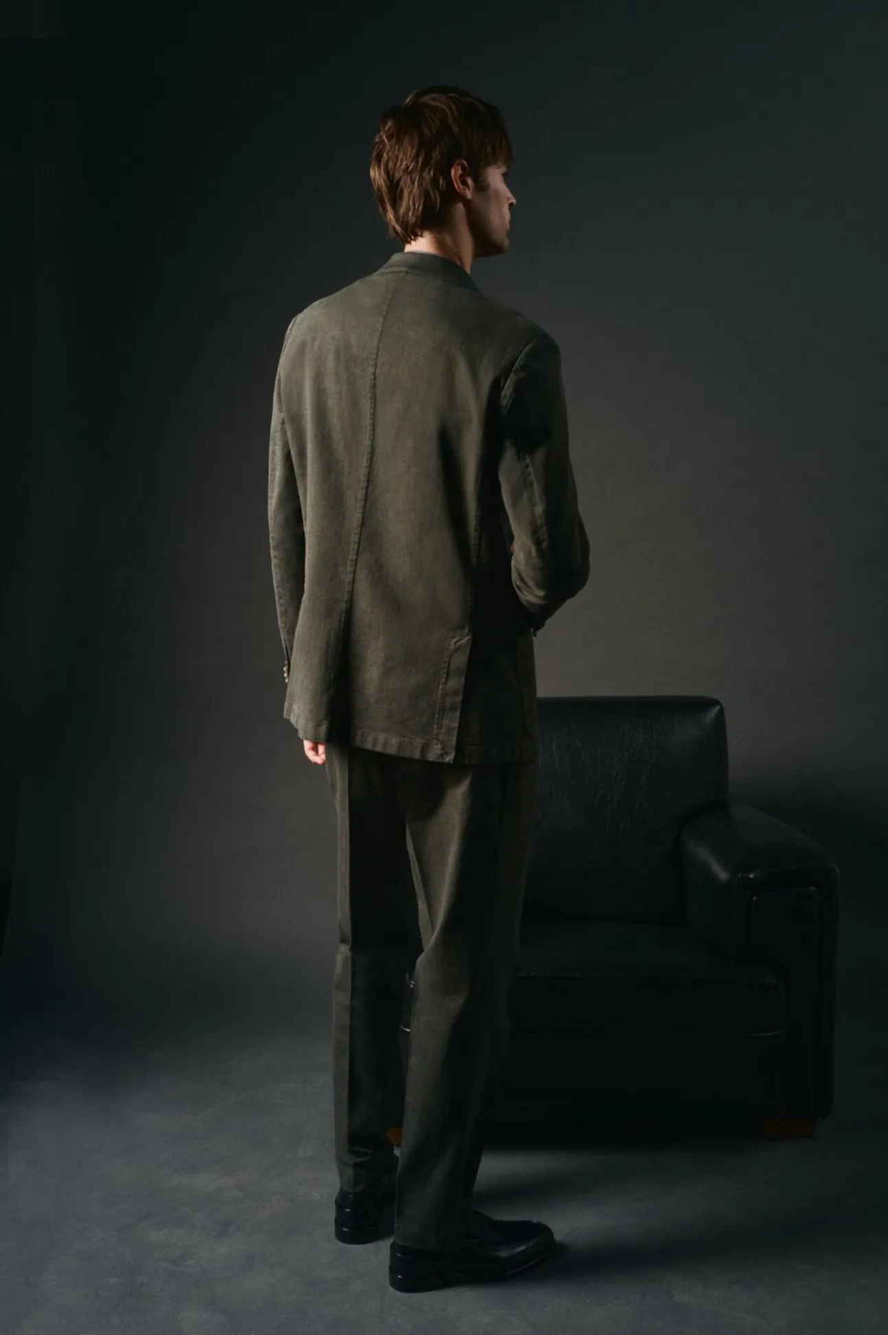 Americana traje algodón coordinado