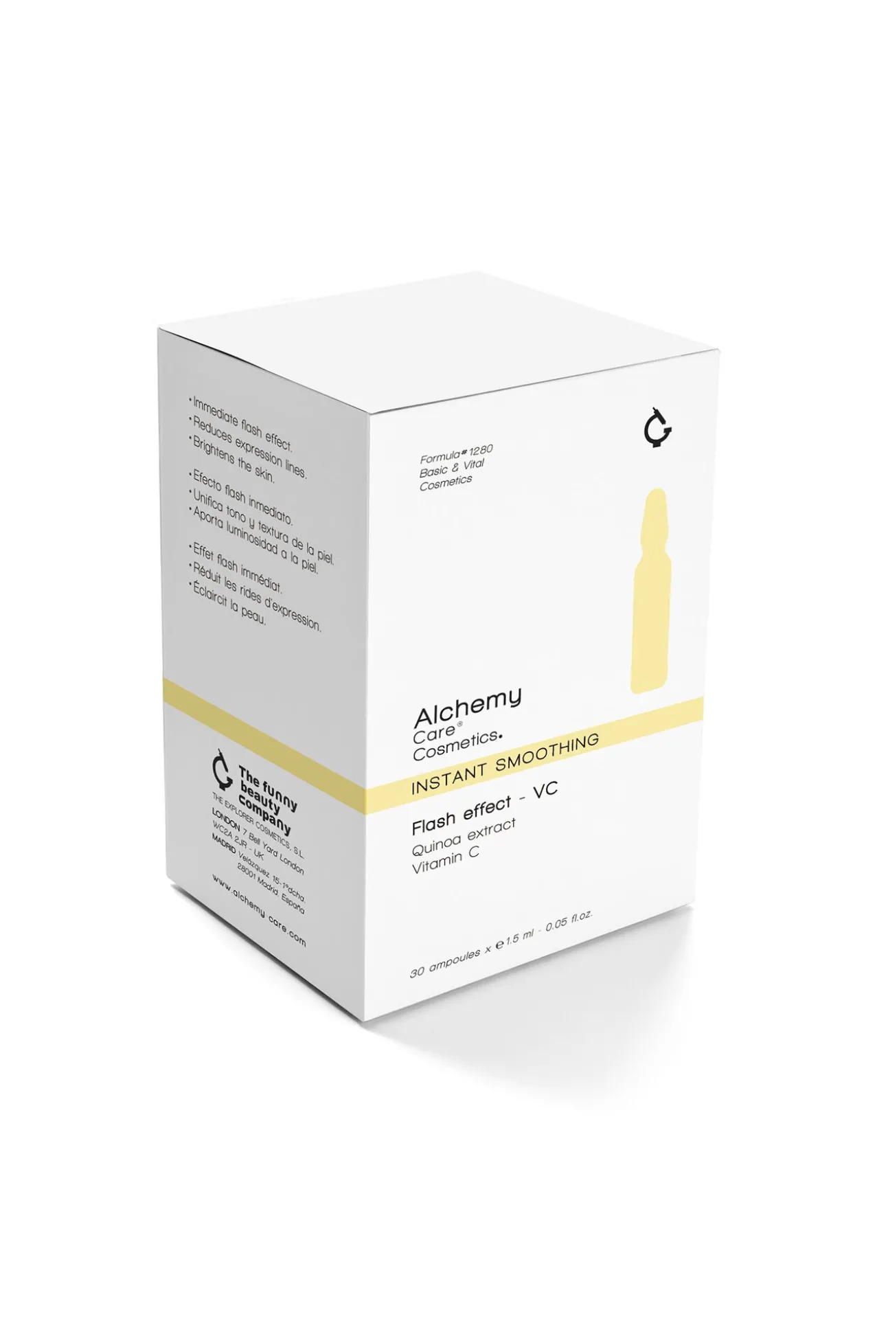 Ampollas monodosis efecto flash