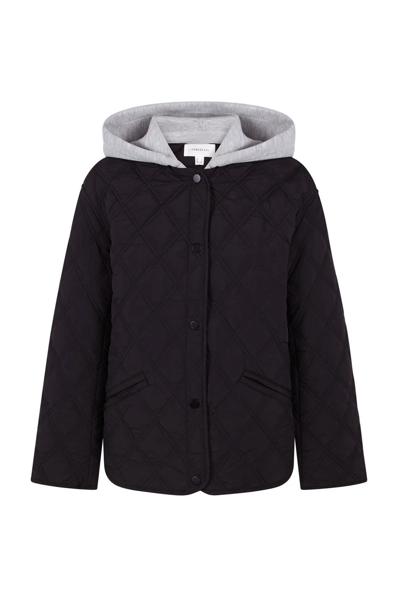 Anorak corto capucha sudadera