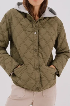 Anorak corto capucha sudadera