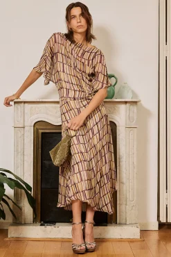 Aurora. Vestido estampado