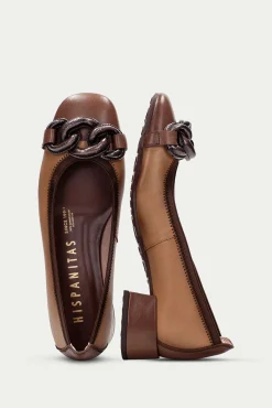 Bailarina punta cuadrada adorno cadena OPORTO