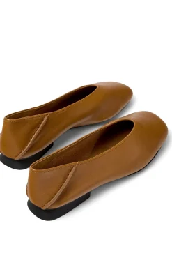 Bailarinas planas de piel