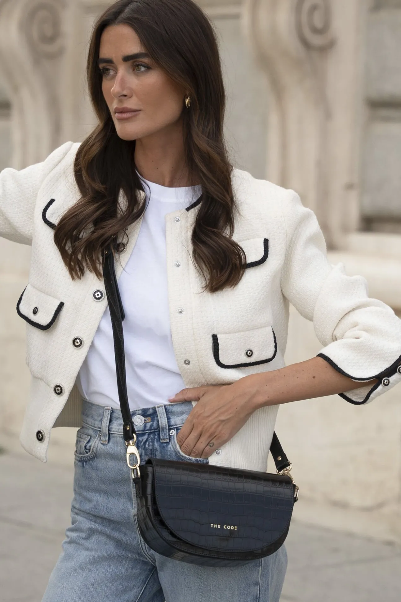 Bandolera alma negro