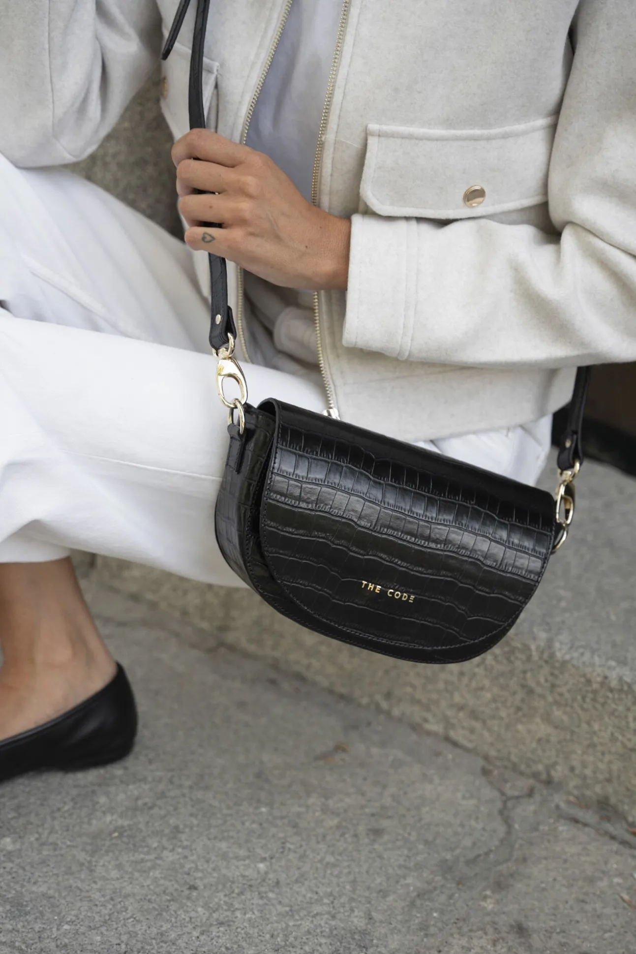 Bandolera alma negro