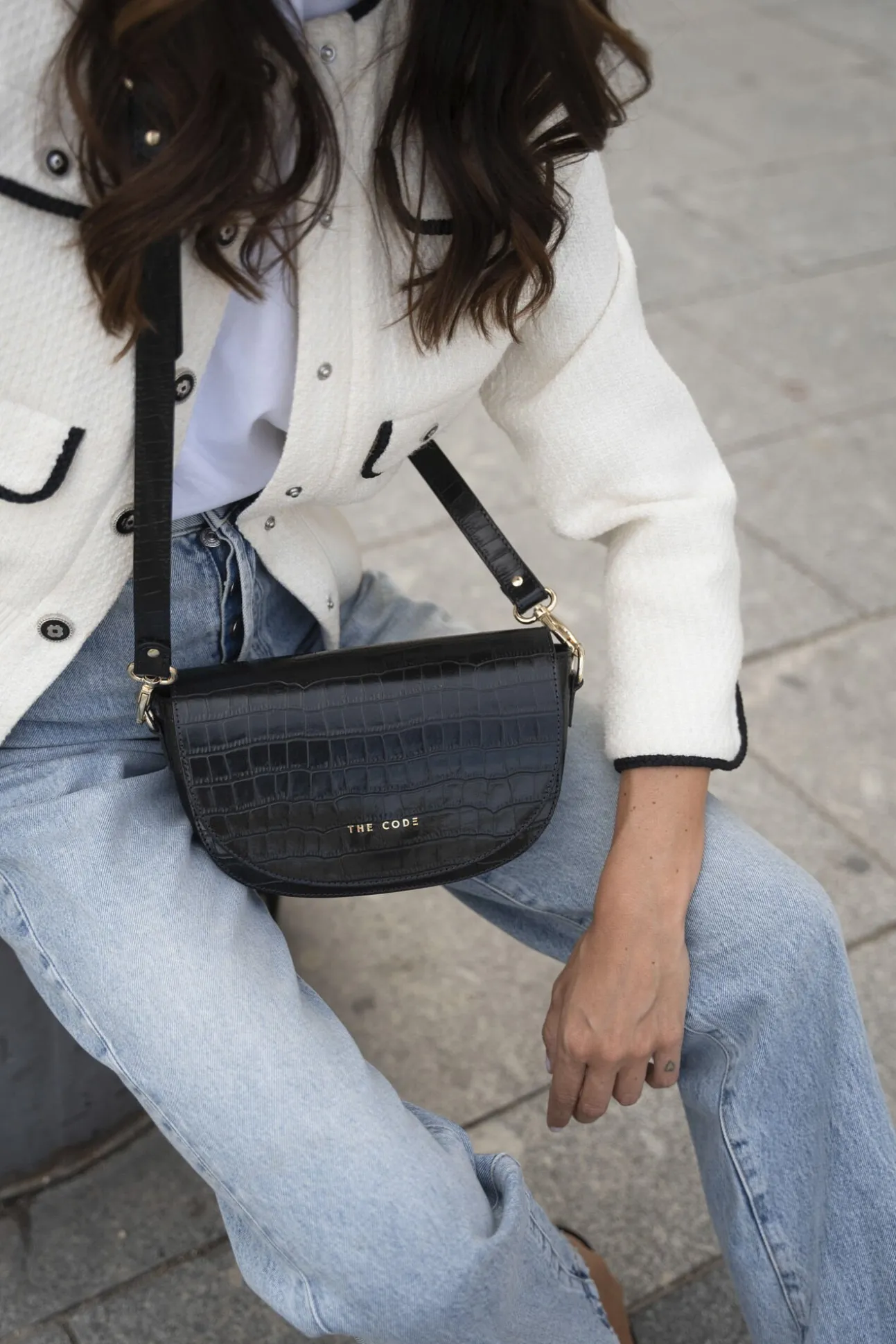 Bandolera alma negro