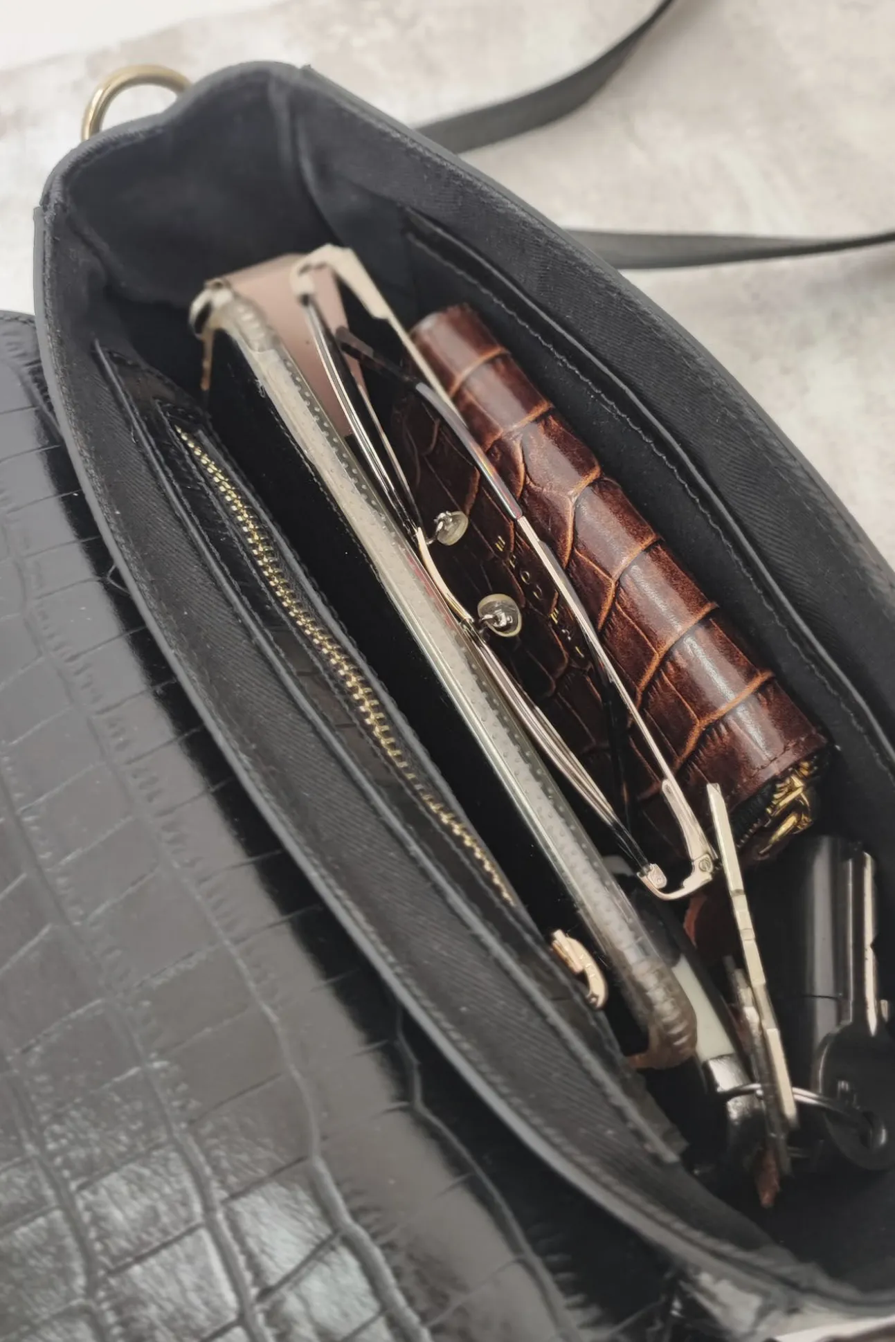 Bandolera alma negro