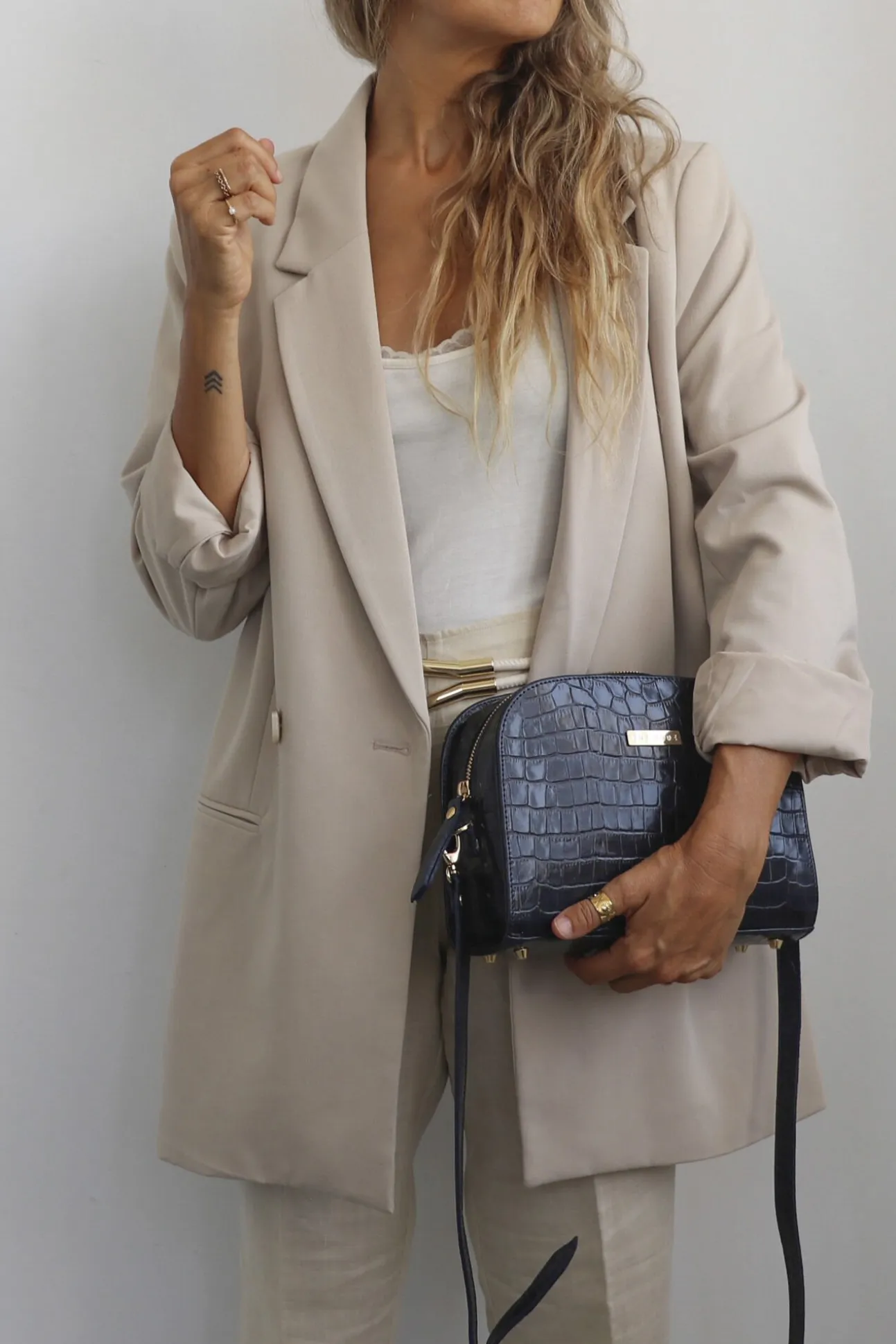 Bandolera casandra negro