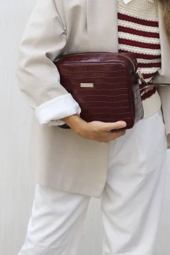 Bandolera charlotte burdeos