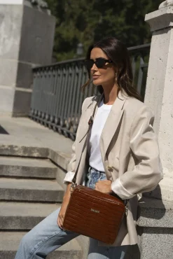 Bandolera charlotte praline