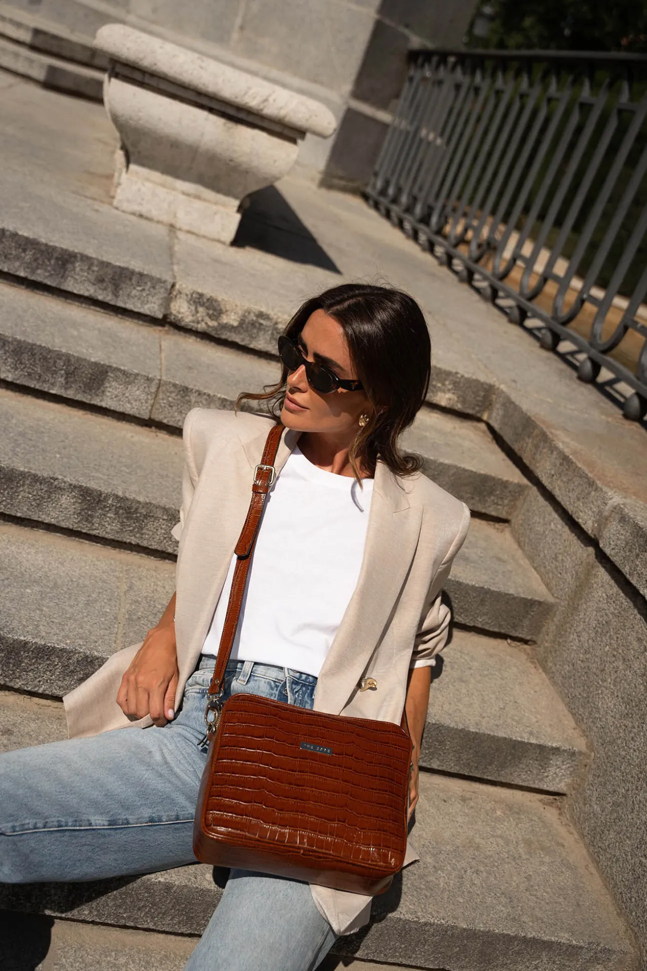 Bandolera charlotte praline