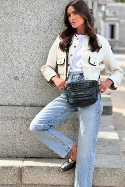 Bandolera claudia negra